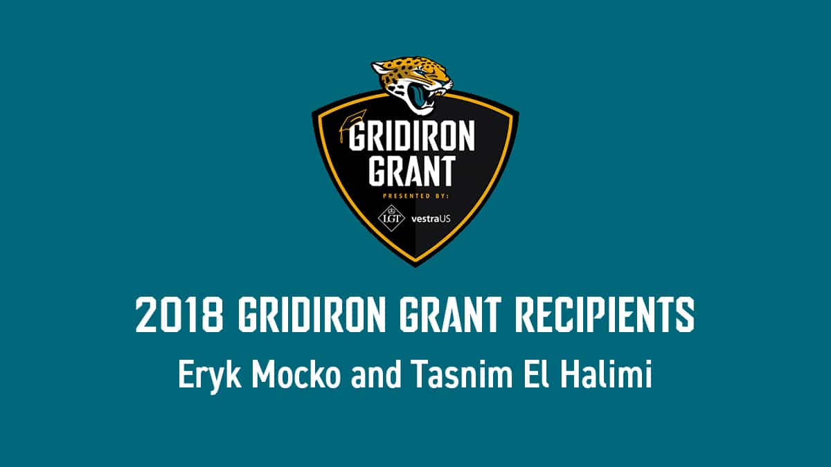 2018 Gridiron Grant Recipients